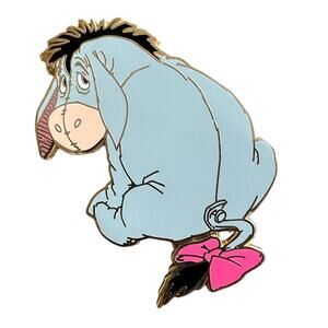 Disney Cast Member Exclusive Eeyore Lanyard Clip Pin Winnie the Pooh Collectible
